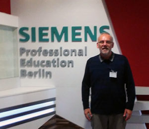 Erik Christensen at Siemens Program, Germany